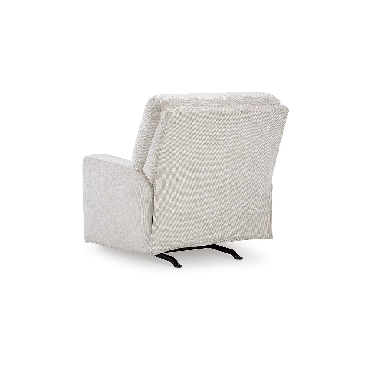 Signature Design by Ashley Aviemore Modern Manual Rocker Recliner, White Signature Design by Ashley