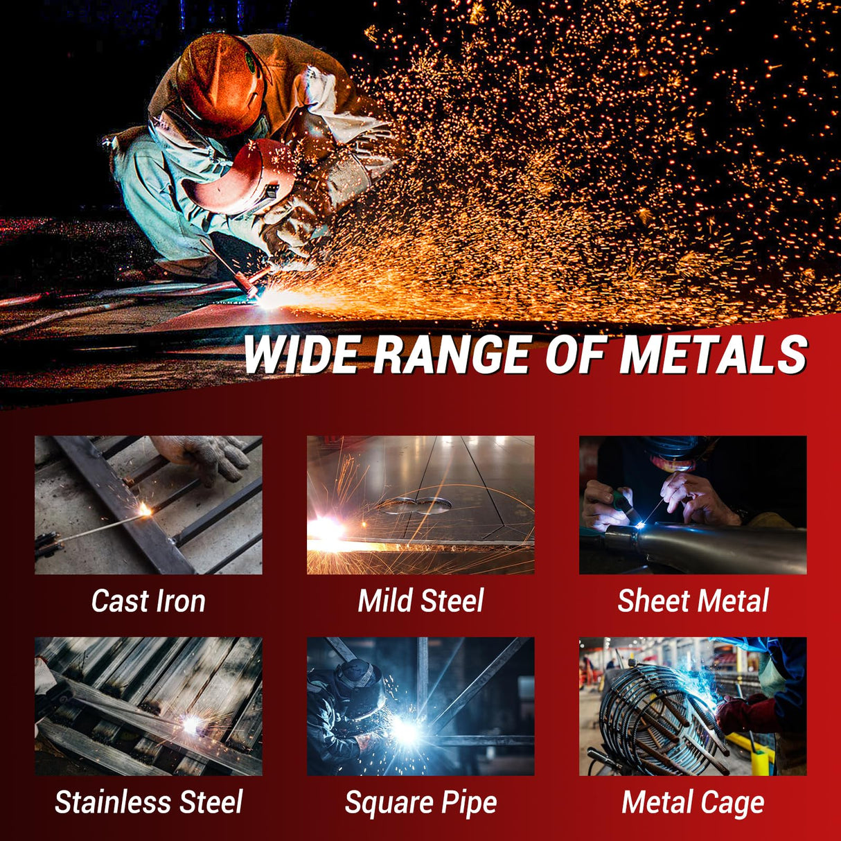 Mini Stick/Lift TIG Welder:DEKOPRO 135Amp 110V MMA Portable ARC Welding Machine Kit with Lift TIG Torch, IGBT Digital Display LCD, Hot Start, Arc Force, Anti-Stick DEKOPRO