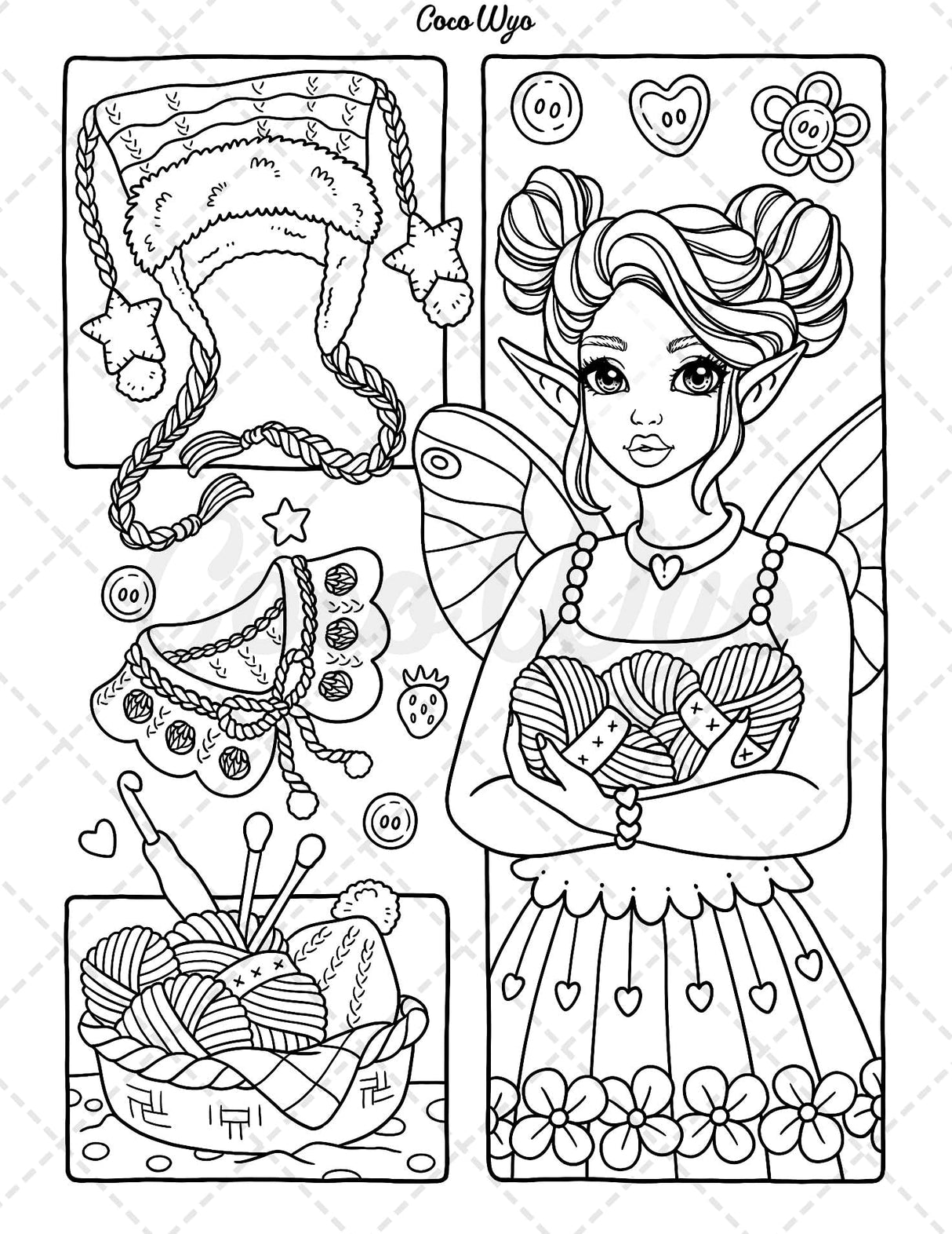 Fairy Beauties: Coloring Book for Adults, Women, and Teens Featuring Beautiful Fantasy Fairies for Relaxation Independently Published