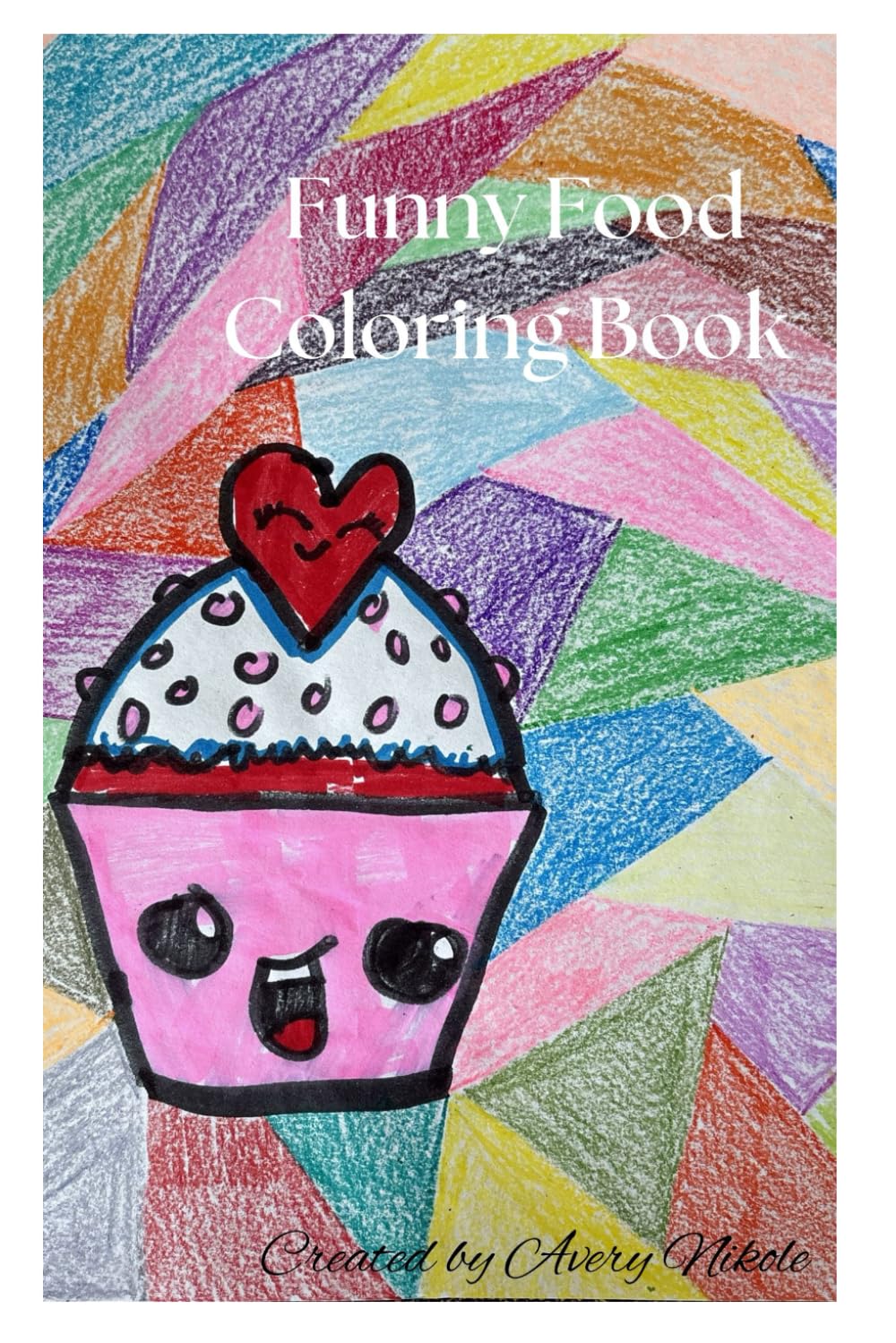 Funny Food Coloring Book WoodArtSupply