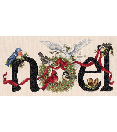 Noel Counted Cross Stitch Kit-14.25x7 14 Count