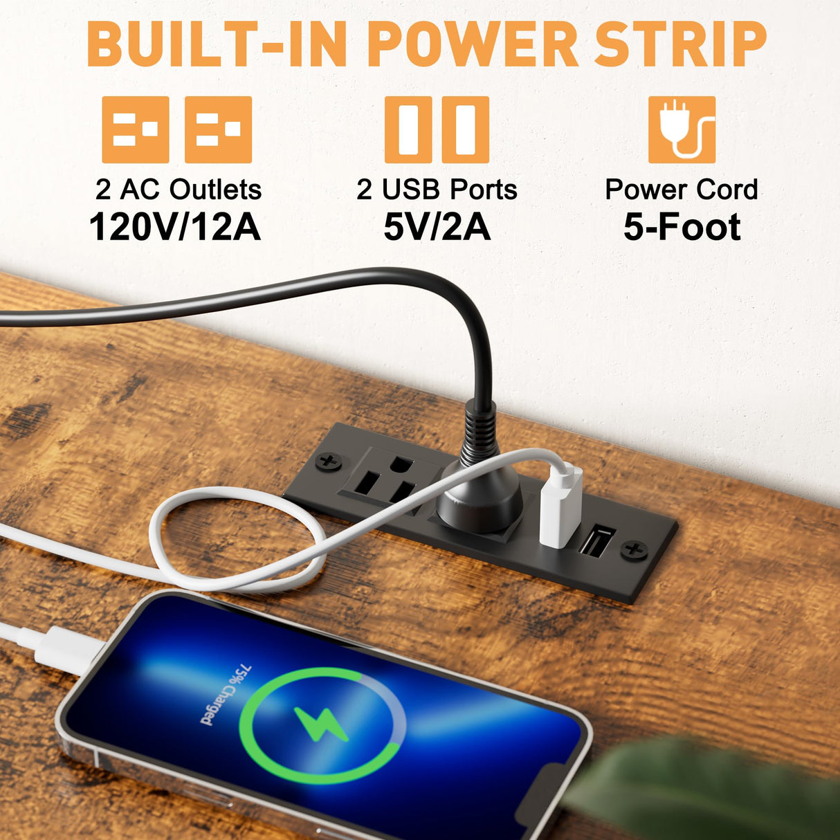 YaFiti TV Stand Dresser for Bedroom, Entertainment Center with Power Outlet for 50" TV, Dressers with 4 Fabric Drawers & Open Shelves for Living Room, Bedroom, Entryway, Rustic Brown YaFiti