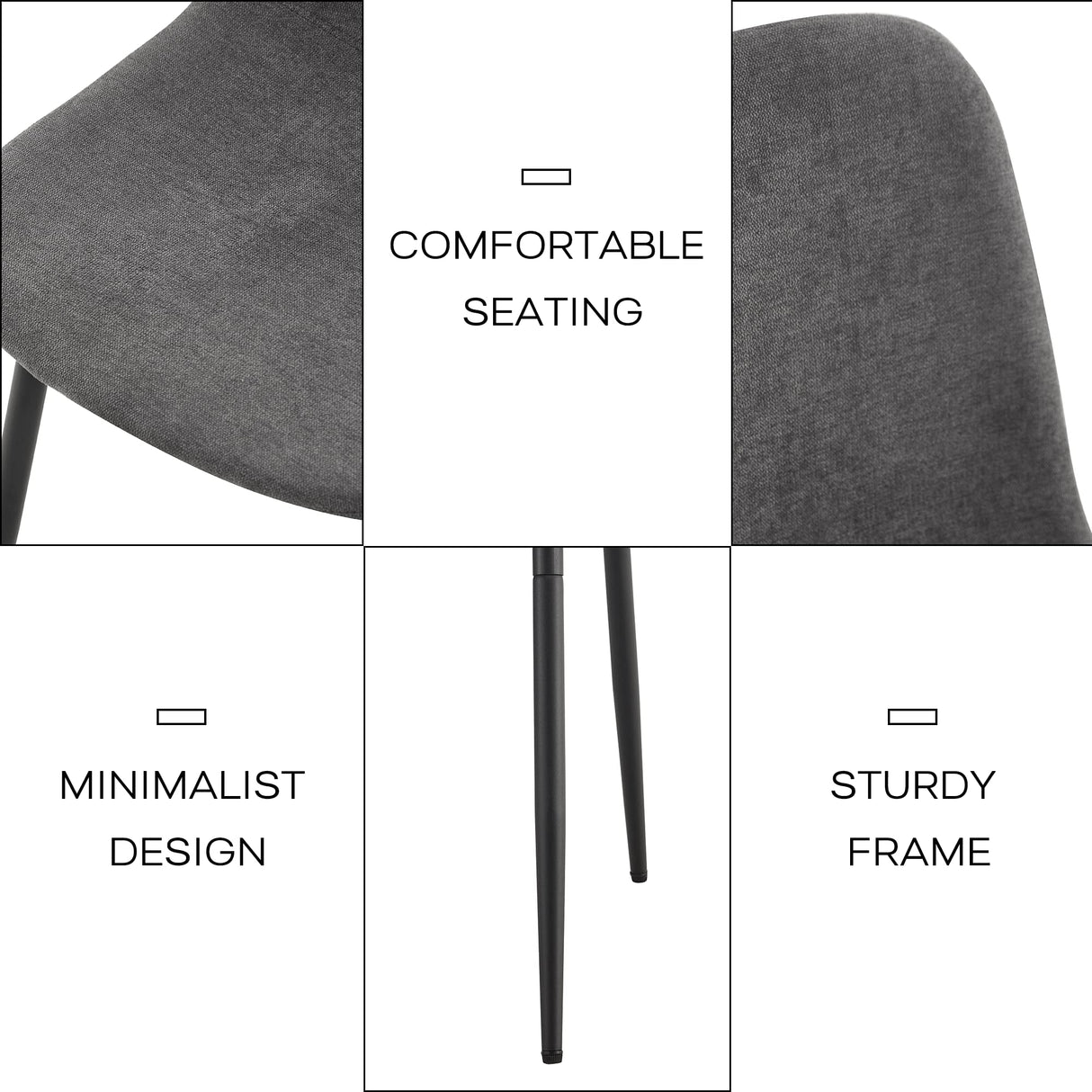 MUUOKY 9 Piece Dining Table Set for 8,Modern 71'' Rectangle Wood Dining Table and Fabric Dining Chairs 8,Kitchen Table and Chairs for 8,Ideal for Kitchen Dining Room MUUOKY