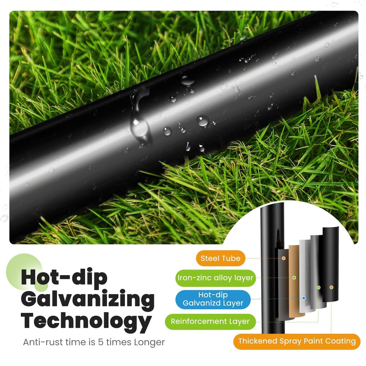 Zupapa 1800LBS Weight Capacity 2025 Double Frames Trampoline with No-Gap Design Curved Poles 16 15 14 12FT Trampolines for Kids with Enclosure Net Outdoor Trampolin for Children Adults Family Zupapa