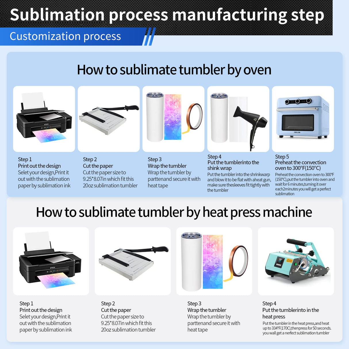 UIRZOTN 8 Pack 20 OZ Sublimation Tumbler Blanks Skinny Straight in Bulk, Stainless Steel Insulated Sublimation Tumbler with Polymer Coating for Heat Transfer, With Lid, Straw, ribbon, Gift Box UIRZOTN