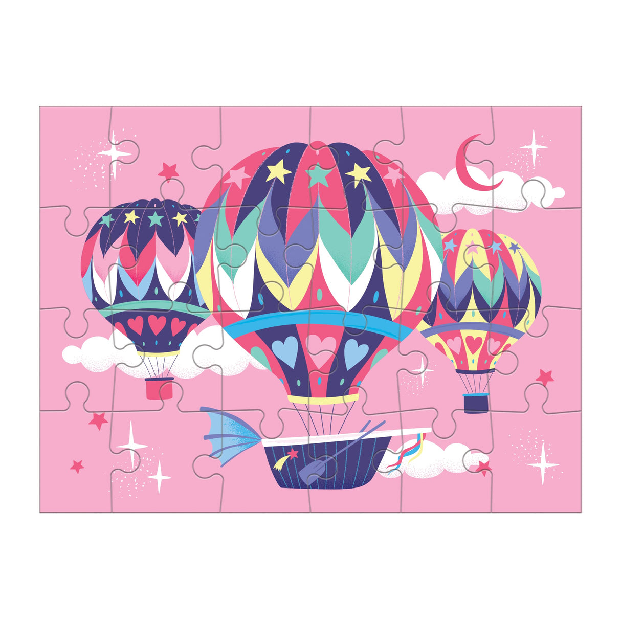 Mudpuppy Unicorn Magic Level Up! Puzzle Set from Mudpuppy, Includes 4 Jigsaw Puzzles with 16 – 28 Pieces, Features Enchanting and Magical Unicorns, Perfect for Ages 3+ Mudpuppy