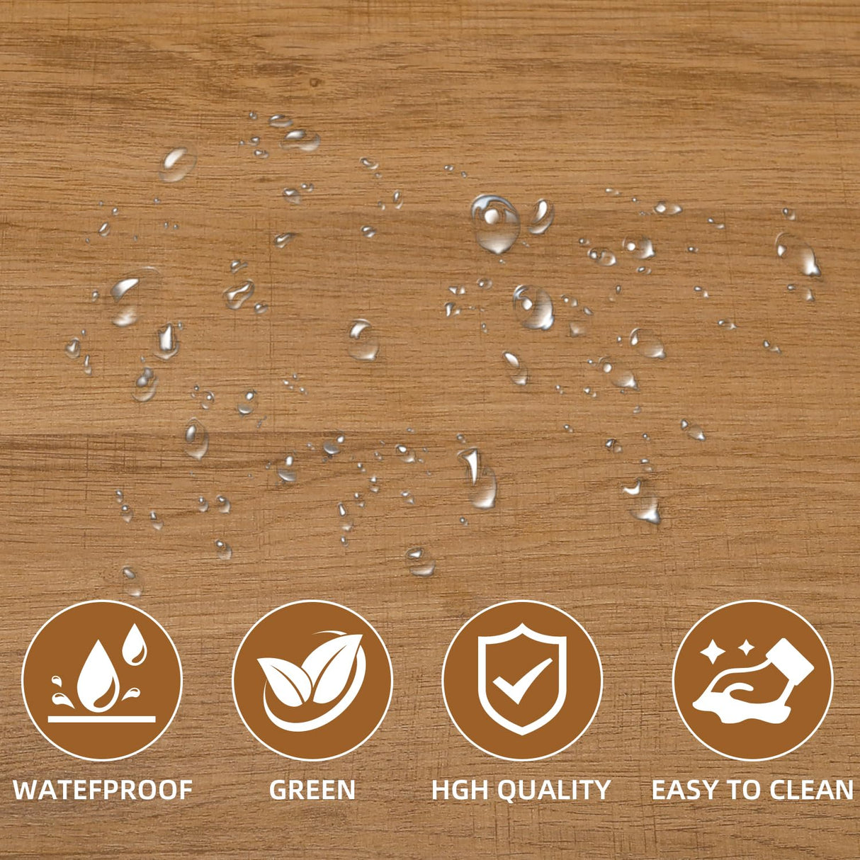 YIGOBUY Wooden Dresser for Bedroom Oak 4 Drawer Tall Dressers Small Chest of Drawers Modern Storage Cabinet Organizer Unit for Closet, Cloakroom, Entryway Comoda para Habitacion con Cajones YIGOBUY