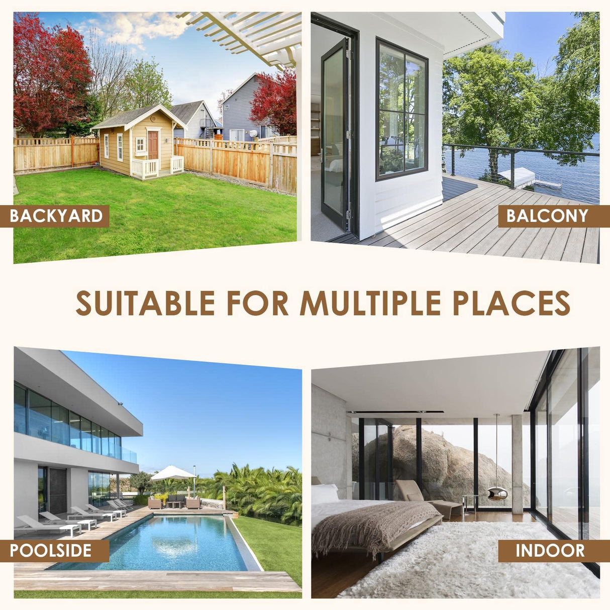 RADIATA Foldable Wicker Rattan Hanging Egg Chair with Stand, Swing Chair with Cushion and Pillow, Lounging Chair for Indoor Outdoor Bedroom Patio Garden (Beige with Stand) RADIATA