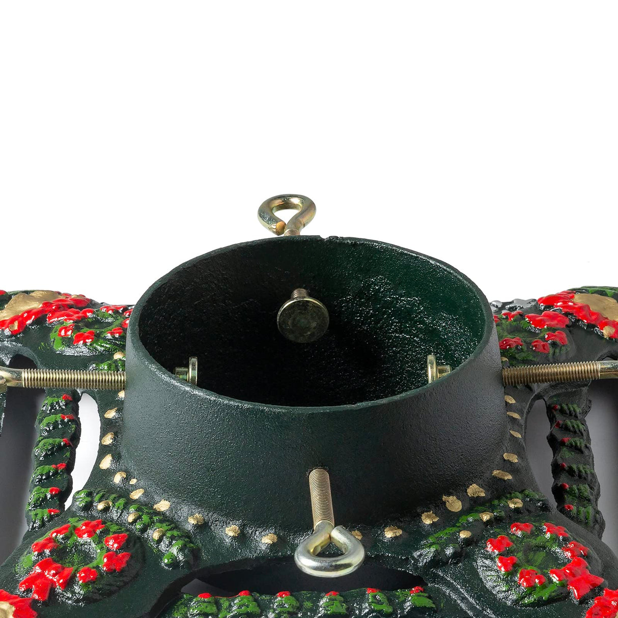 Ventray Christmas Tree Stand with Water Reservoir,13.66x13.66x5.51 Inches,Classic Heavy Duty Universal Xmas Tree Artificial Trunks Stand Pine Tree Base Holder for Real Trees, Stars Ventray