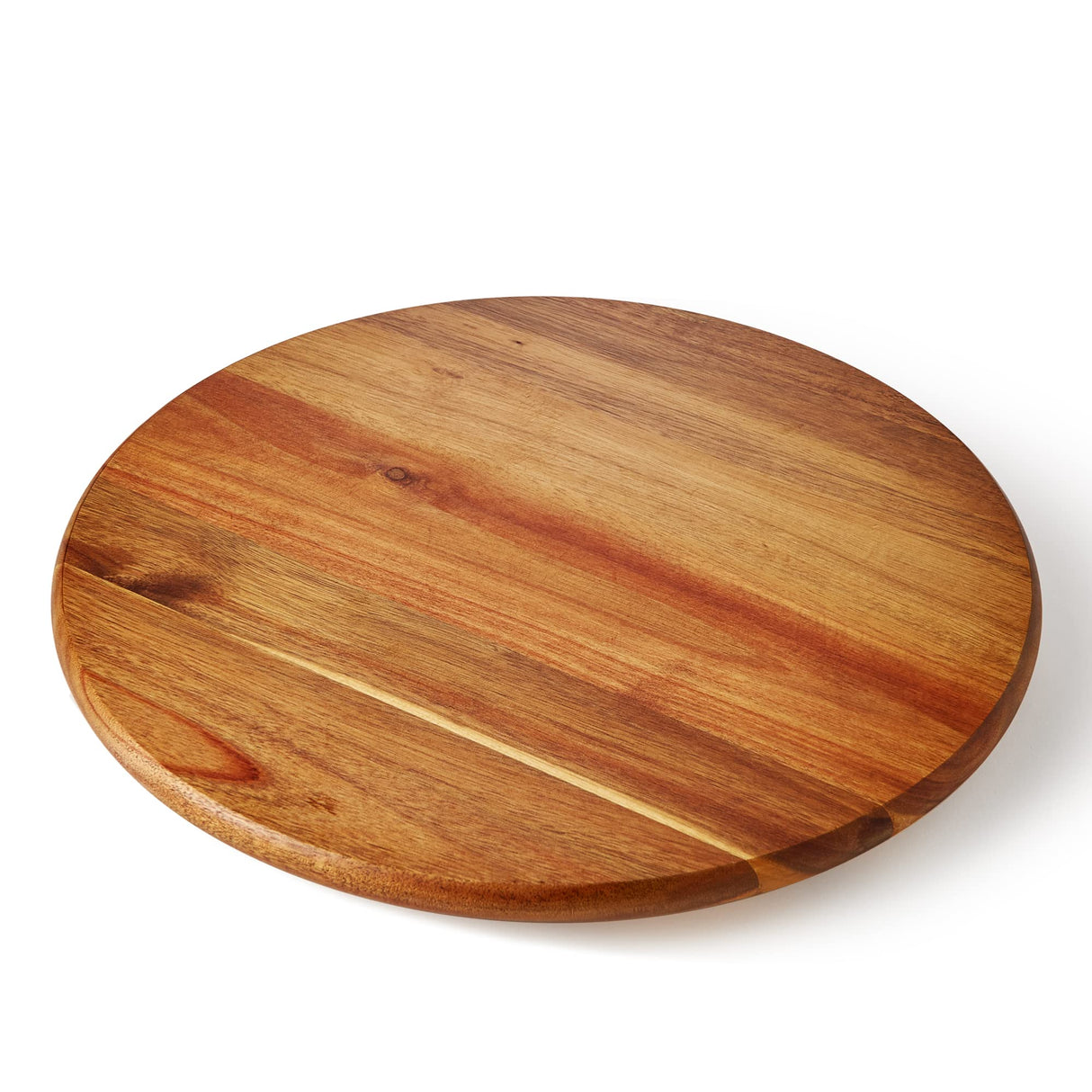 ORIDOM Acacia Wood Lazy Susan, Wood Turntable Tray Cabinet Organizer,14" oridom