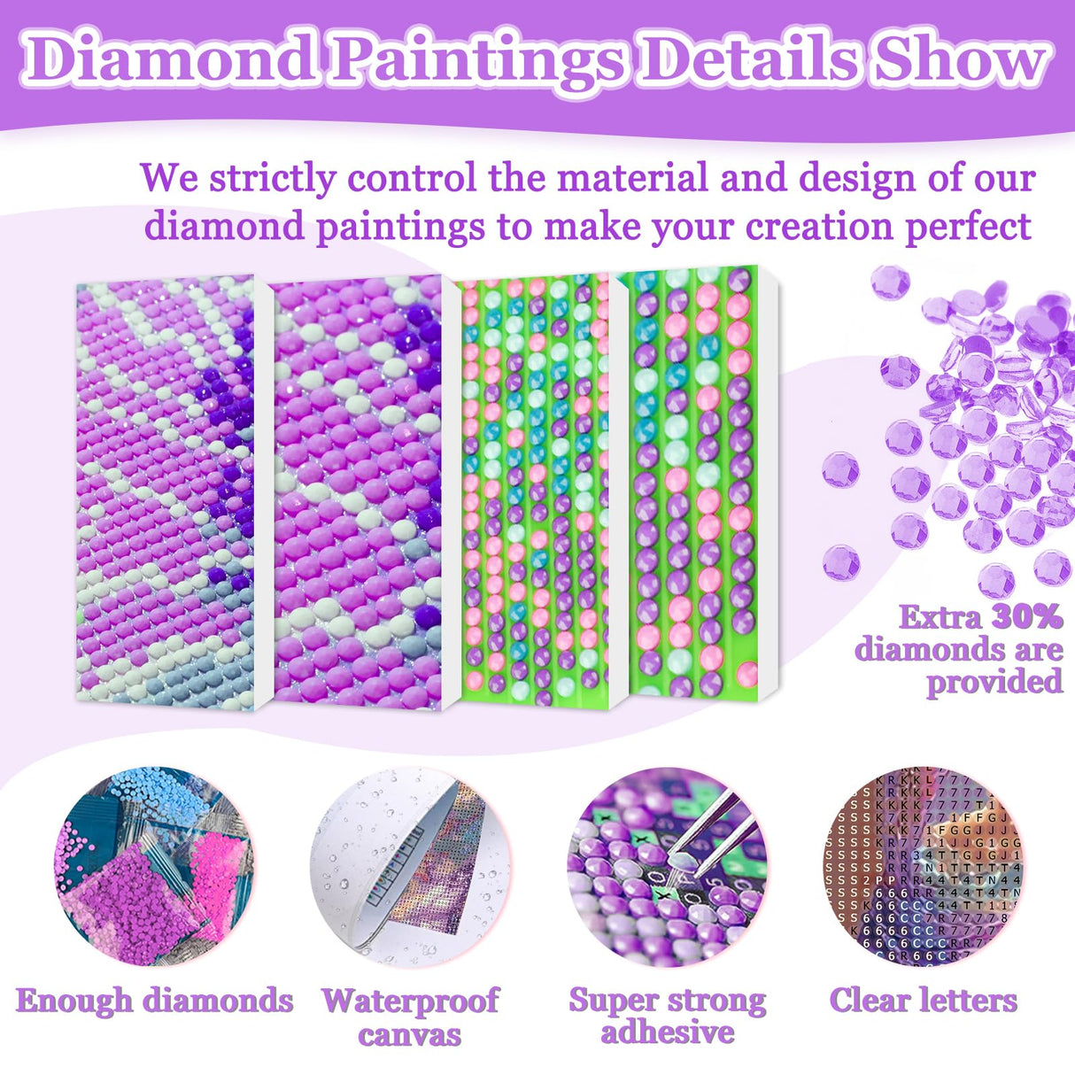 MAXBYE Diamond Paintings of Magic Elf, Fairy Diamond Art Kits for Adults, 5D Butterfly Girl Diamond Art Kits, Diamond Paintings for Home Décor Items, Extra 30% Diamonds, 12x12in MAXBYE