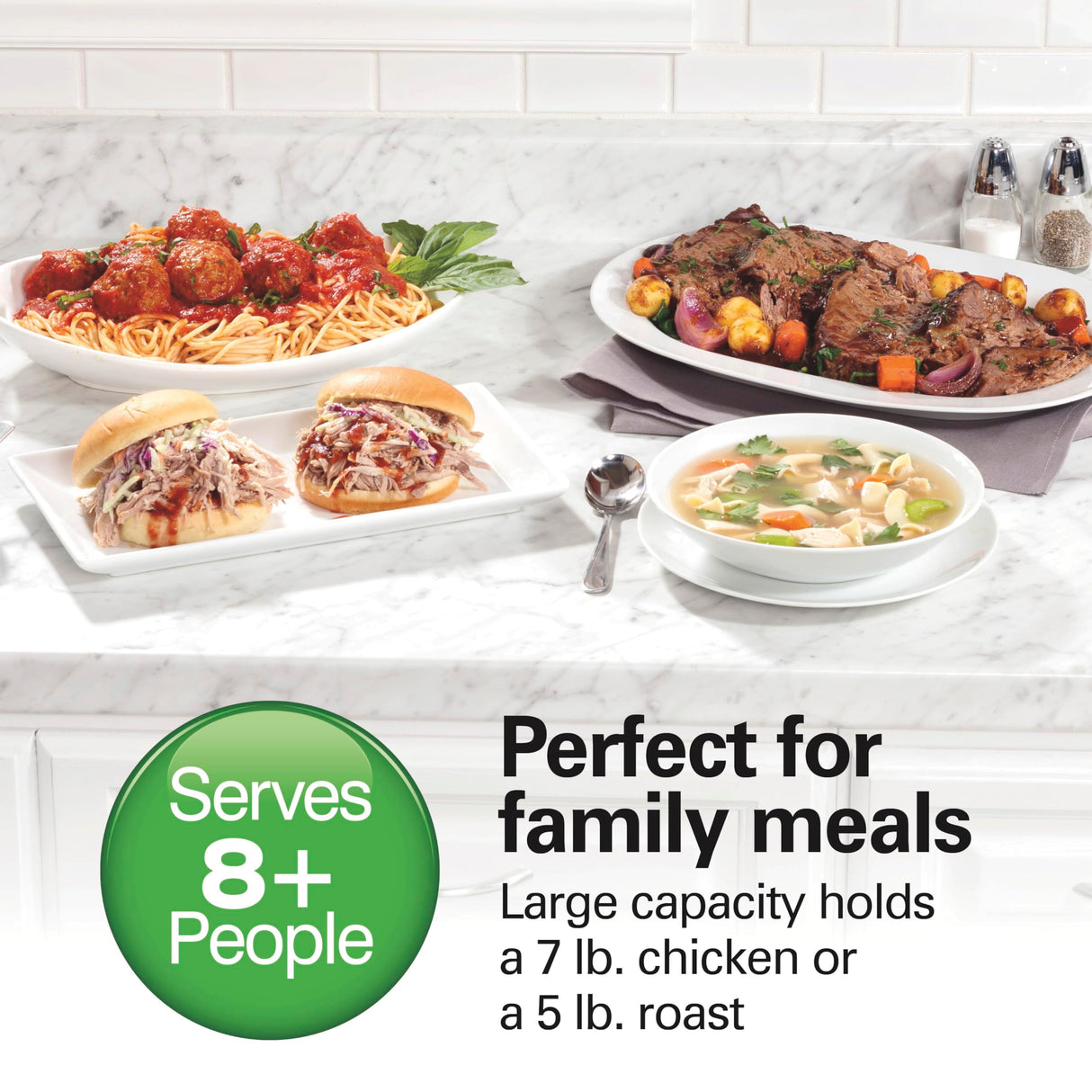 Hamilton Beach Portable 7 Quart Programmable Slow Cooker with Three Temperature Settings, Lid Latch Strap for Easy Travel, Dishwasher Safe Crock, Black (33474G) Hamilton Beach