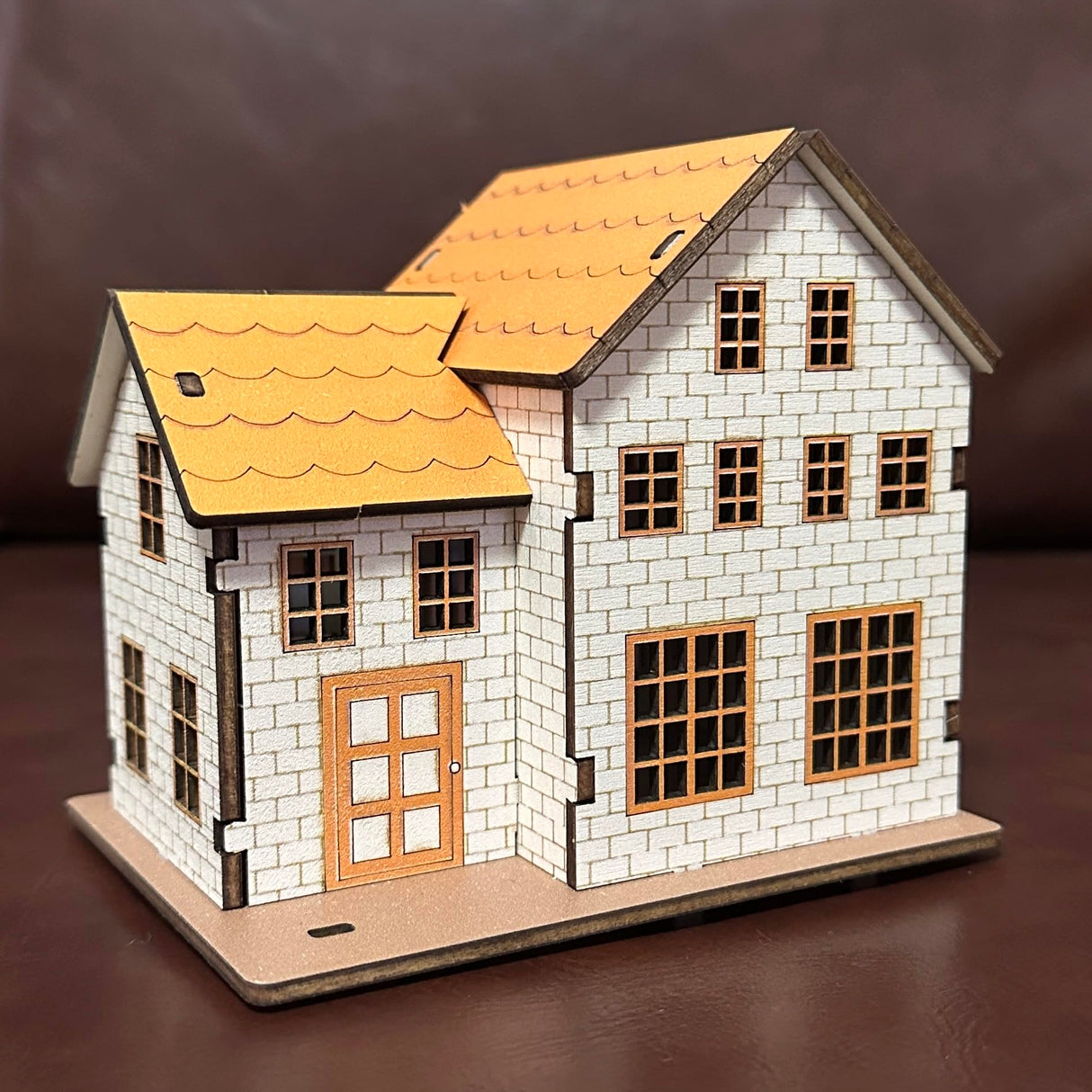 MPIUET 3D Wooden Puzzles for Adults Wooden House Building Model Kits, Hut Model 3D Puzzles Log Cabin Model Kits, 3D Jigsaw Puzzles, 3D Brain Teaser Puzzles, No Glue or Other Tools Required MPIUET