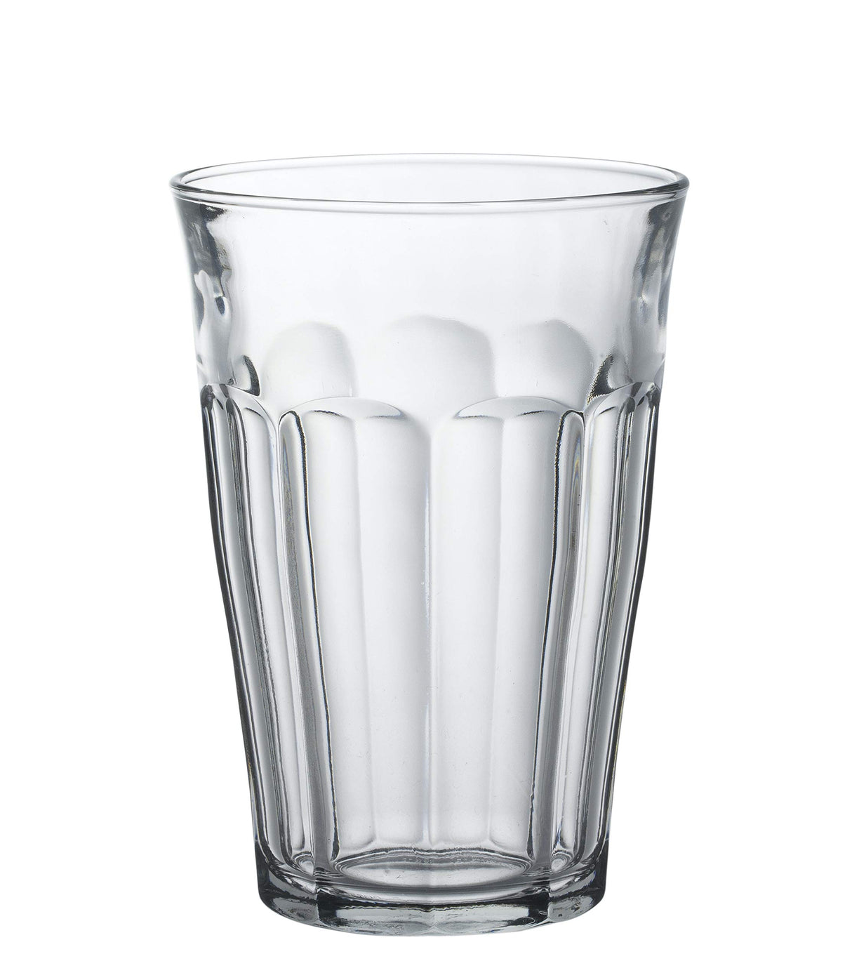 Duralex Tempered Glass, Made In France Picardie Clear Tumbler, Set of 6, 12.62 oz. Duralex