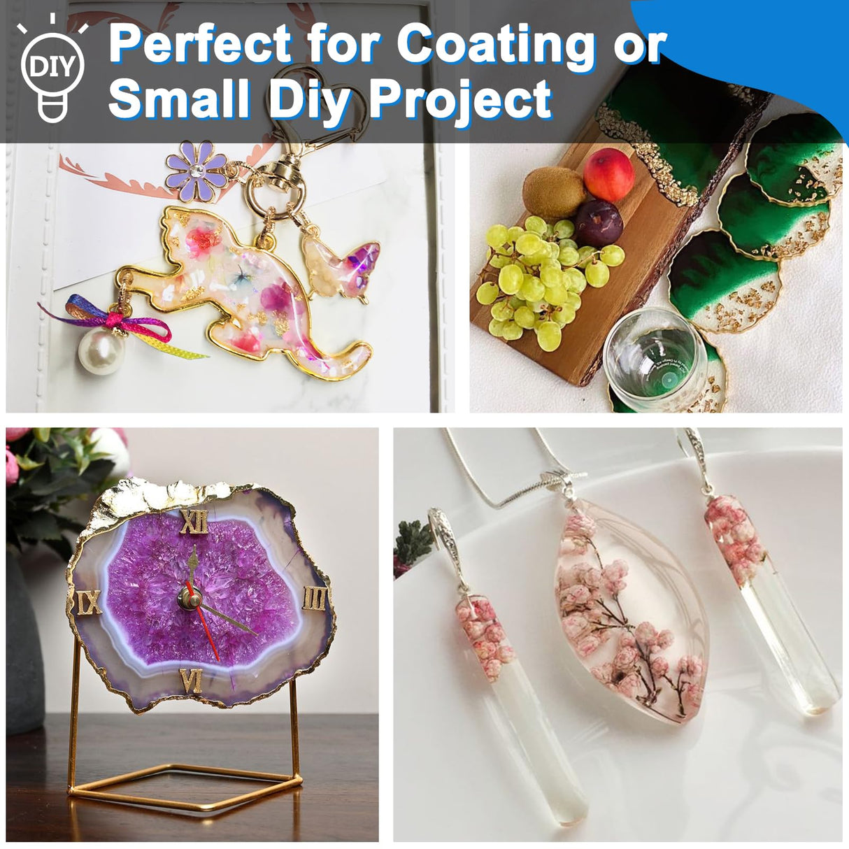 Shabebe Table Top Epoxy Resin 2 Gallon, Super Gloss & Crystal Clear Epoxy Resin Kit with UV Resistant & Self Leveling, Non Toxic Food Safe for River Tables, Live Edge Tables, Bar Tops, Countertops 1:1 Shabebe