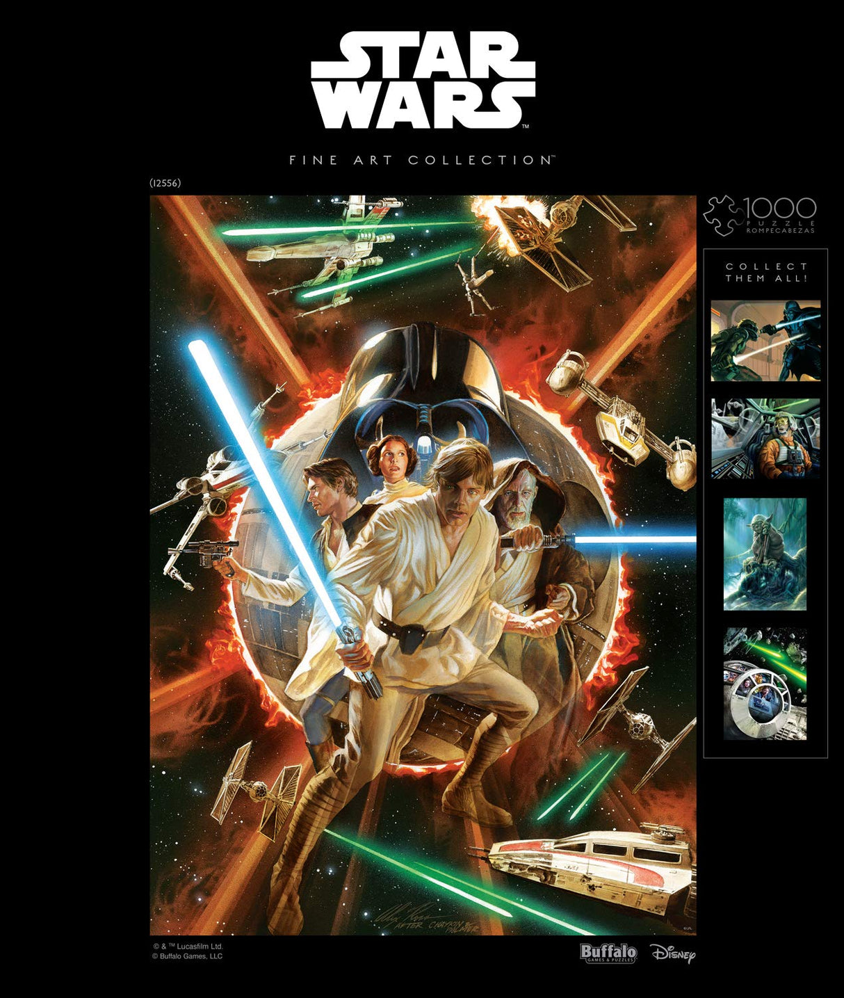 Buffalo Games - Star Wars - Comic Variant Cover - 1000 Piece Jigsaw Puzzle for Adults -Challenging Puzzle Perfect for Game Nights - Finished Size is 26.75 x 19.75 Buffalo Games