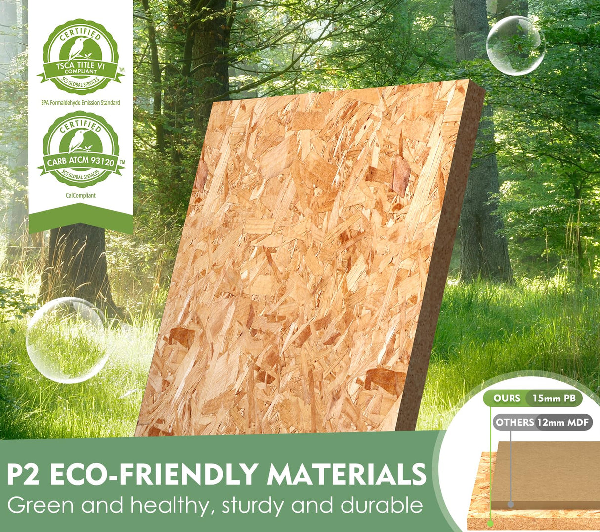 Amunrbrek Litter Box Enclosure, Cat Litter Box Enclosure Furniture, Wooden Litter Box Furniture with 2 Enclosure Liner (White) amunrbrek