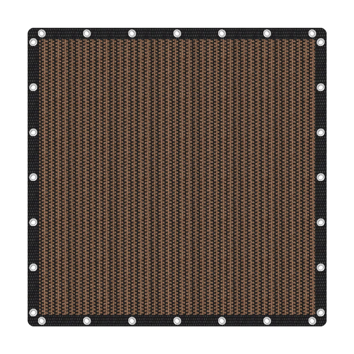 VICLLAX 90% Shade Fabric Sun Shade Cloth Privacy Screen with Reinforced Grommets for Outdoor Patio Garden Pergola Cover Canopy 10x10 FT, Mocha VICLLAX