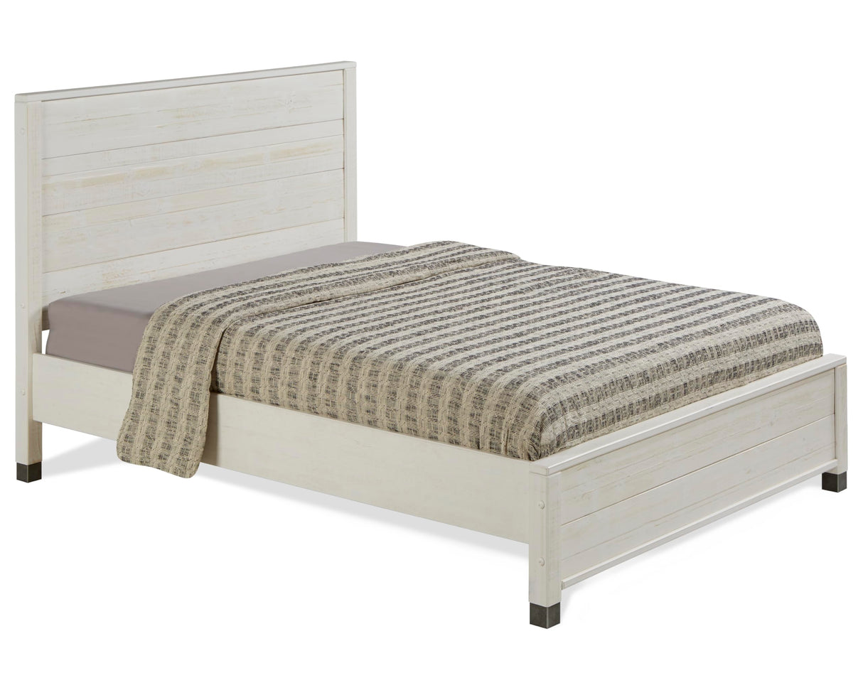 Camaflexi Baja Platform Bed, King Size, White Camaflexi