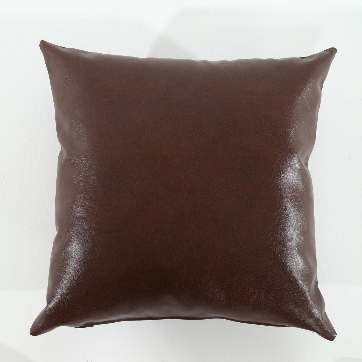 Morden Fort Faux Leather Couch Chesterfield Sofa, 80" W Upholstered Button Tufted Faux Leather Sofa with Pillows, Comfy Couches for Living Room Furniture, Bedroom, Apartment (Brown) Morden Fort