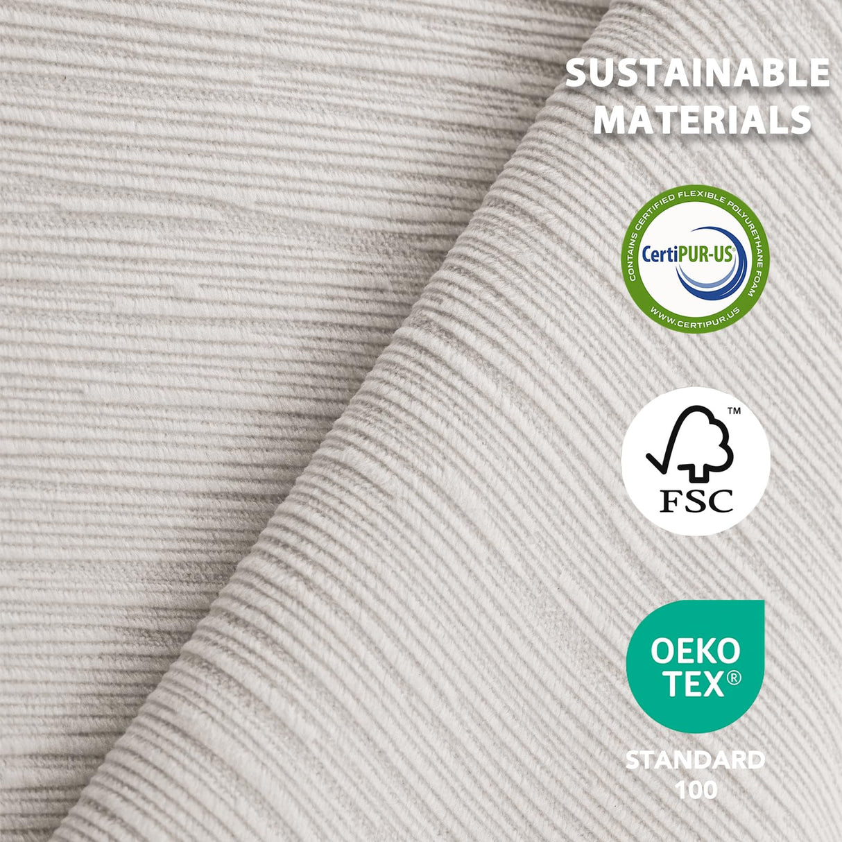 EONIX Wide Lay Flat Power Lift Recliner Chair for Elderly, Heavy Duty Oversized Fabric Lift Chairs Recliner Sofa with Heat and Massage and Charging Ports, Chenille White EONIX