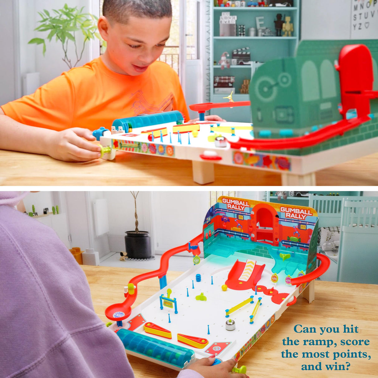 Thames & Kosmos Pinball Machine Maker STEM Experiment Kit Toy of the Year Finalist - Build a Reconfigurable Pinball Machine, Explore Physics, Force, Motion, Gravity, Simple Machines, Gumballs Included Thames & Kosmos