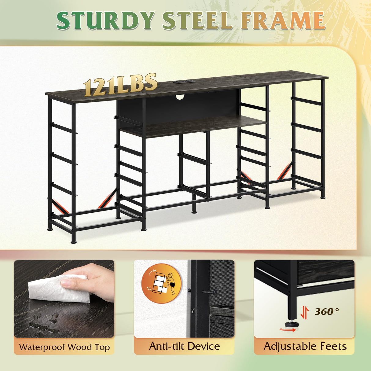 WLIVE 12 Drawer Dresser for Bedroom, Black Dresser TV Stand for 65, 70, 75 inch TV with Led Light & Charging Station, Wide Chest of Drawers with Open Shelves, Fabric Dressers for Closet, Living Room WLIVE