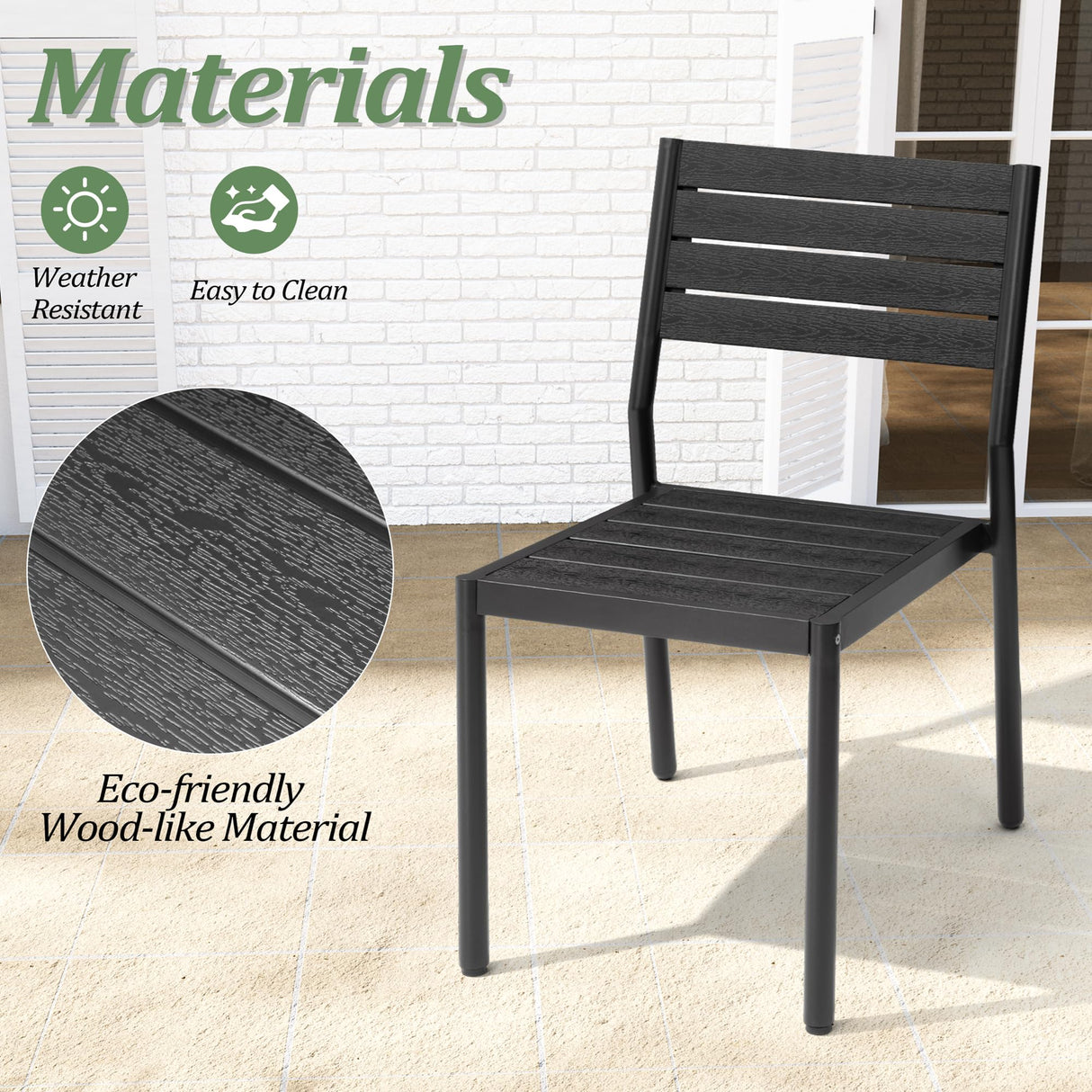 Pellebant 13 Piece Patio Table and Chairs Set for 12, Aluminum Outdoor Dining Set with Umbrella Hole, Stackable Dining Chairs & 114" Dining Table, Brown Pellebant