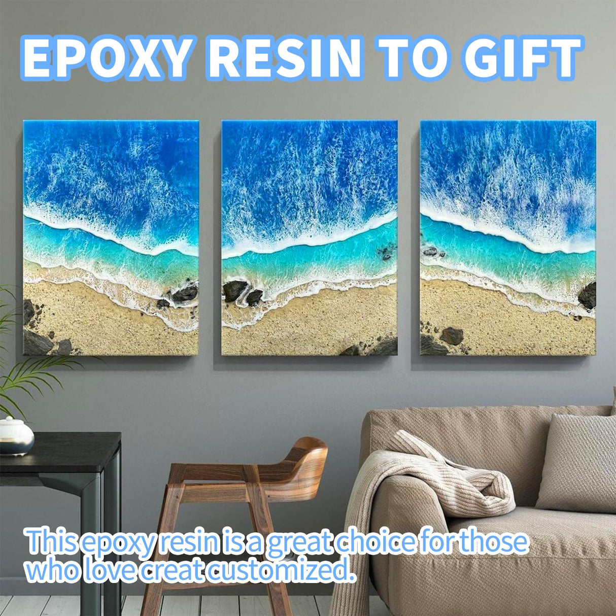 Epoxy Resin - Fast Cure Epoxy Resin, 1 Gallon 4 Hours Demold 8-10 Hours Casting Resin Crystal Clear for DIY Molds Wood Jewelry Table Tops Bar Top Casting Coating Crafts Supplies Easy Mix 1:1 Ratio Myqiuf