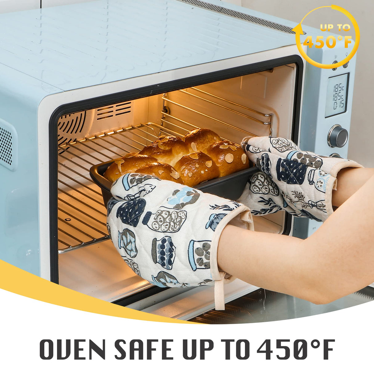 HONGBAKE 3 Pack Bread Pan for Baking Loaf Pan Set, 8.5 x 4.5 Inches Loaf Pan with Wide Grips Nonstick Bread Tin 3 pack, 1Lb Perfect for Homemade Bread, Grey HONGBAKE