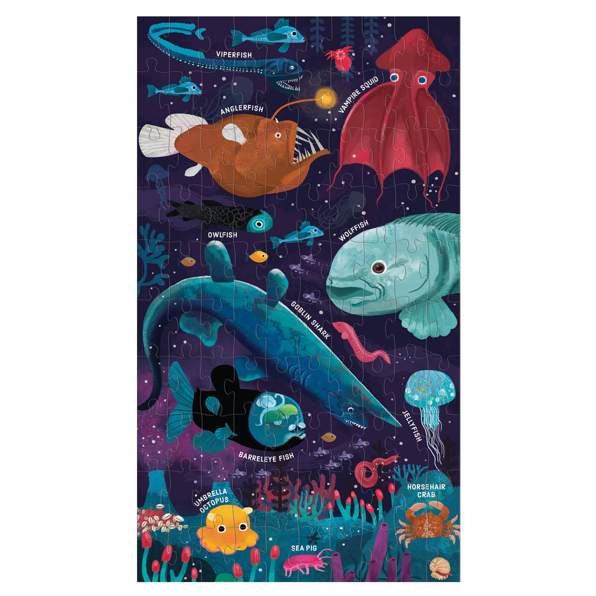 Mudpuppy Depths of The Oceans Science Puzzle Set Mudpuppy