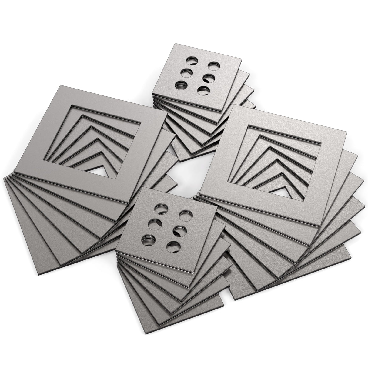 WelderElite 24-Piece Steel Welding Practice Coupons, 17 Gauge Thickness, Ideal for Beginners, Comprehensive Skill Enhancement Training Kit WelderElite