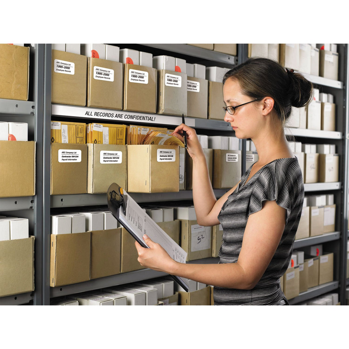 Brother QL-820NWB Professional, Ultra Flexible Monochrome Label Printer with Multiple Connectivity options Brother