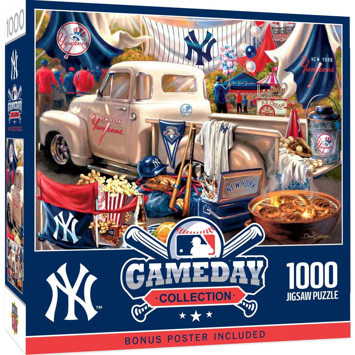 Baby Fanatic Nyy1060: New York Yankees Gameday 1000Pc Puzzle Baby Fanatic