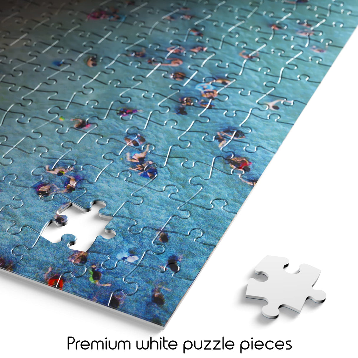 Buffalo Games - blanc - Day at The Beach, Mexico - 500 Piece Jigsaw Puzzle , White Blanc