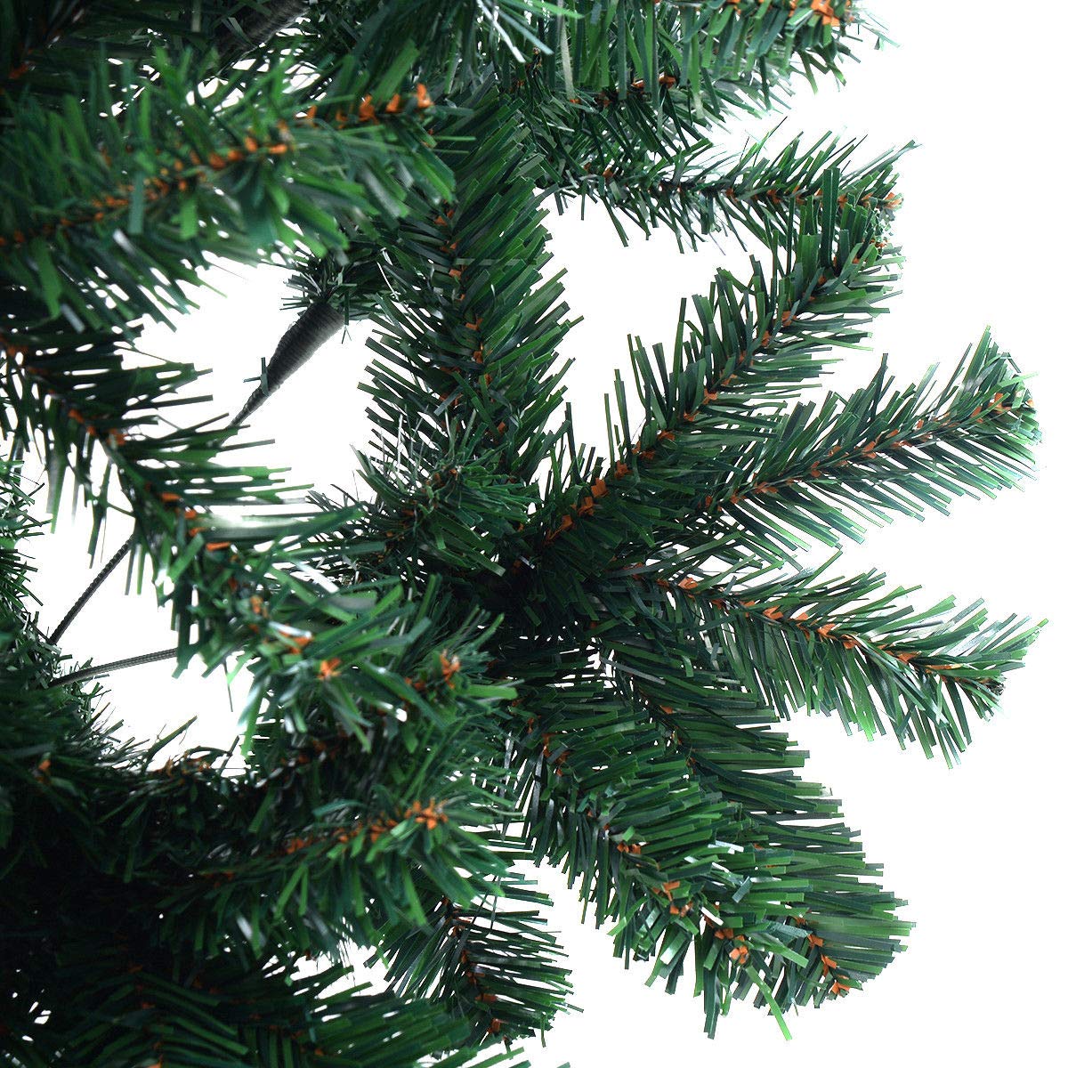 COSTWAY 5Ft Artificial PVC Christmas Tree W/Stand Holiday Season Indoor Outdoor Green COSTWAY