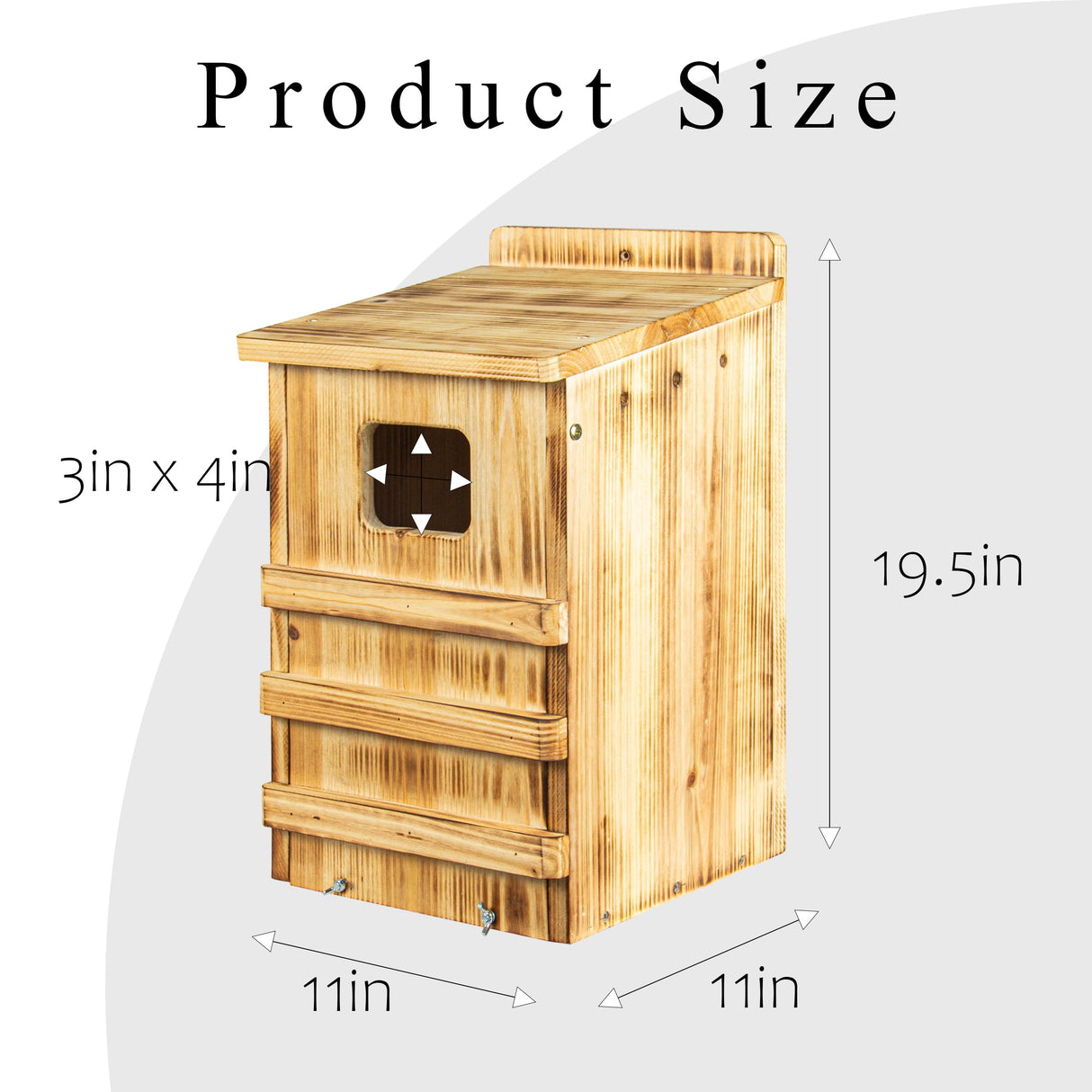 BalterFF Duck Houses for Outside Shelter Wood Duck Nesting Box BalterFF