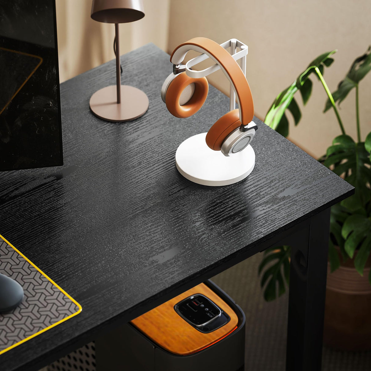 HOMCOM Modern Simple Large Computer Desk, 70.9" Long Home Office Desk for Two Person, Multi-Purpose Computer Table for Home Office Study, Black HOMCOM