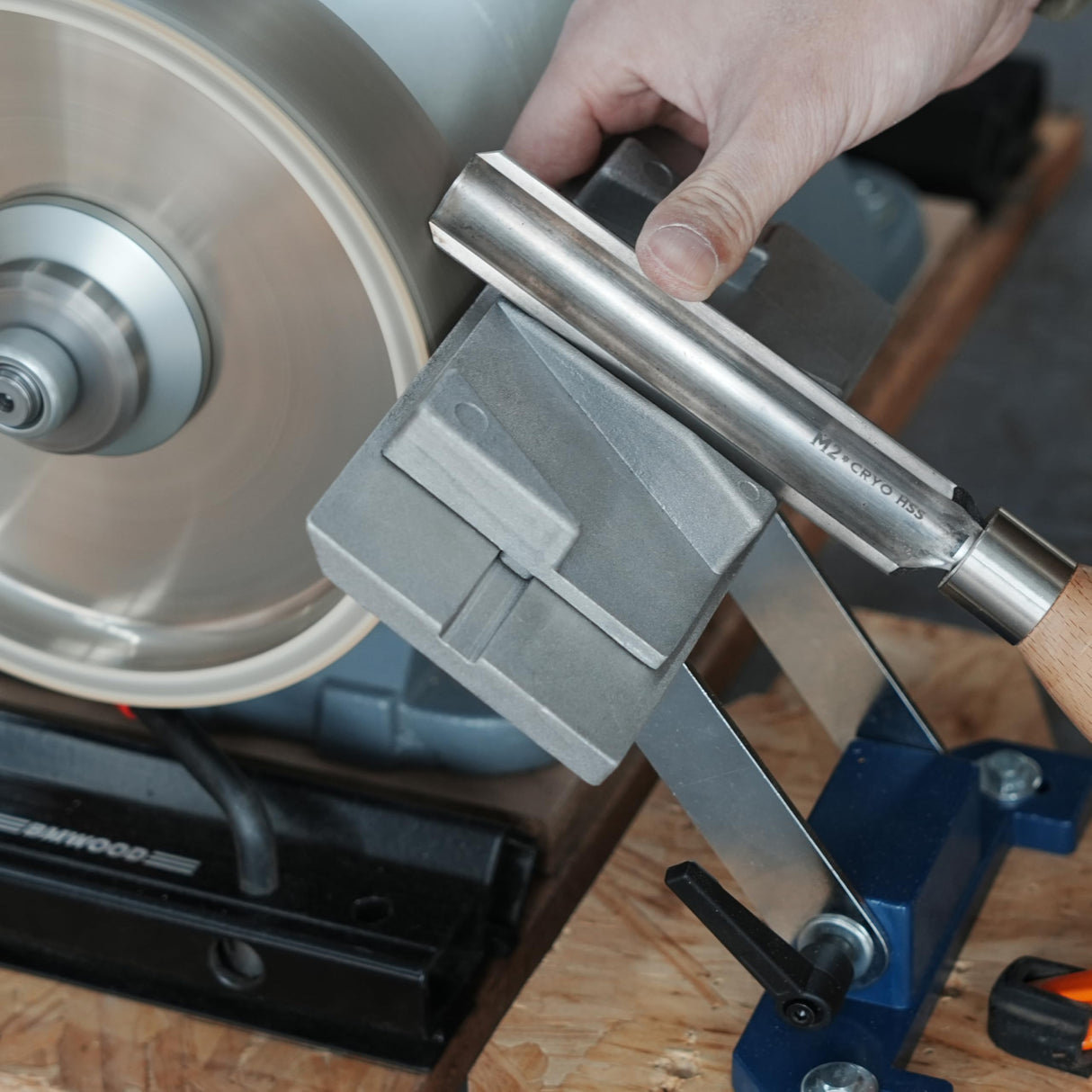 BMWOOD CT-CGJ Bench Grinder Tool Rest Kit for Woodturning Chisels, Grinders, Woodturning Tools. BMWOOD