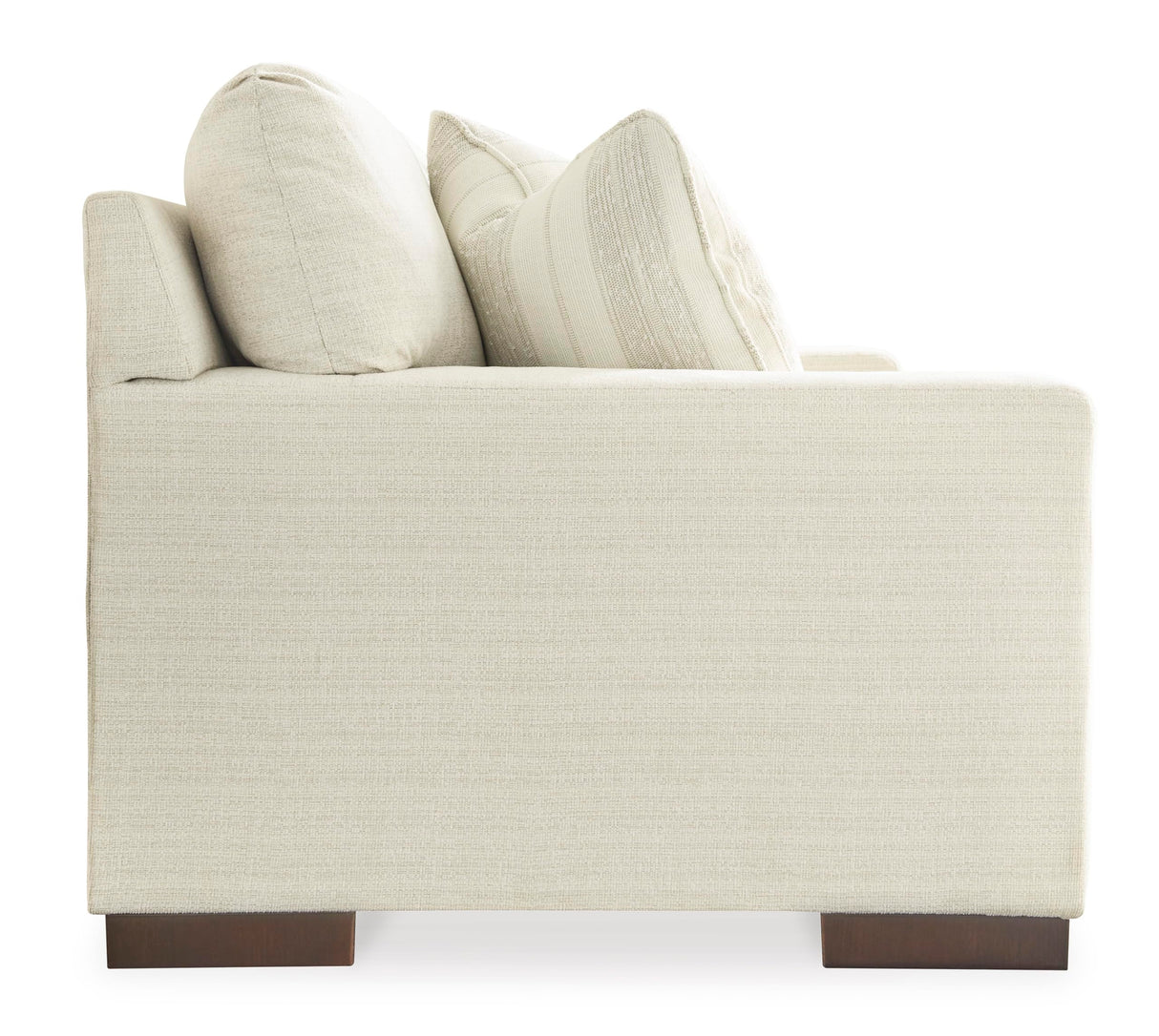 Signature Design by Ashley Maggie Contemporary Upholstered Sofa with Accent Pillows, Off-White Signature Design by Ashley
