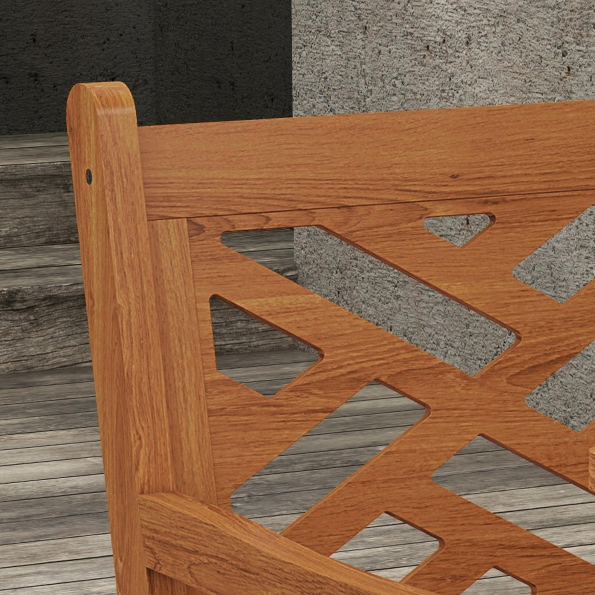 Outsunny Outdoor Patio Dining Set, 4 Seater Wood Dining Table and Chairs for Backyard, Conservatory, Garden, Poolside, Deck, Teak Outsunny