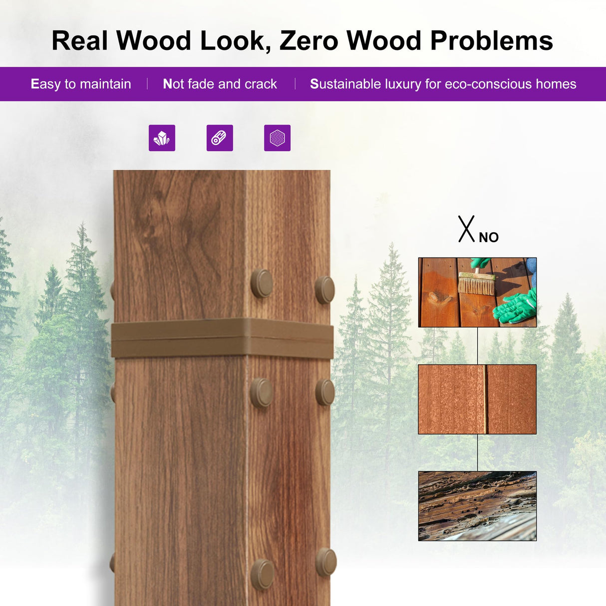 PURPLE LEAF 10' x 10' Outdoor Retractable Pergola with Sun Shade Canopy Patio Metal Shelter for Garden Porch Pavilion Natural Wood Grain Frame Aluminum Gazebo Modern Backyard Grill Pergola Gray PURPLE LEAF