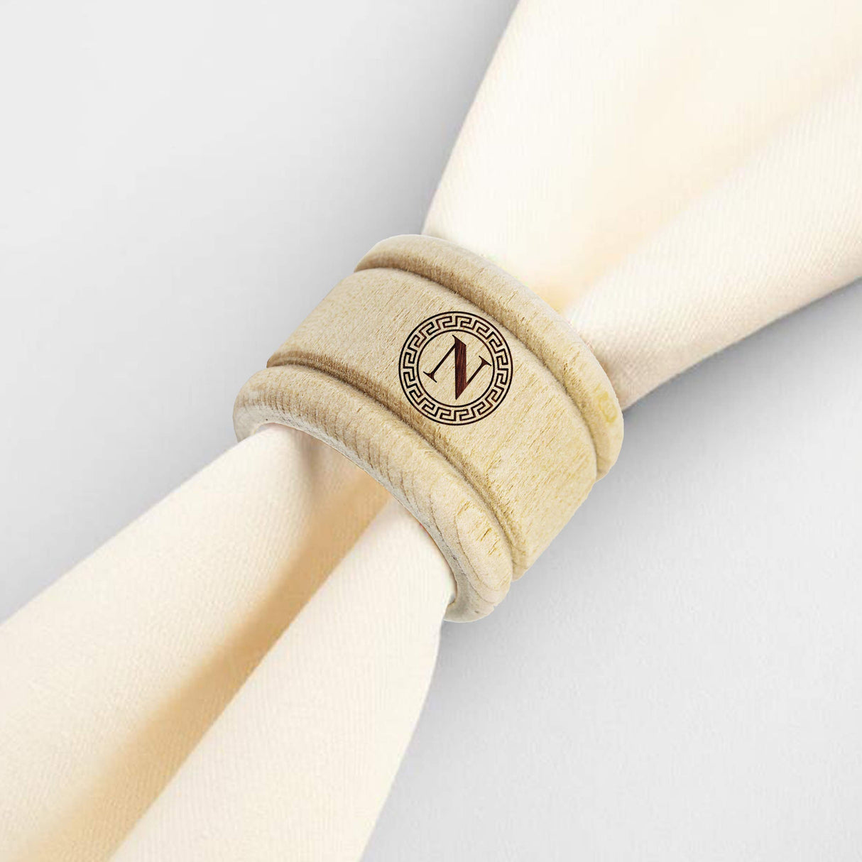 Custom Personalized Wooden Napkin Ring Holders for Home, Holidays, Party, Dinner (1) My Personal Memories