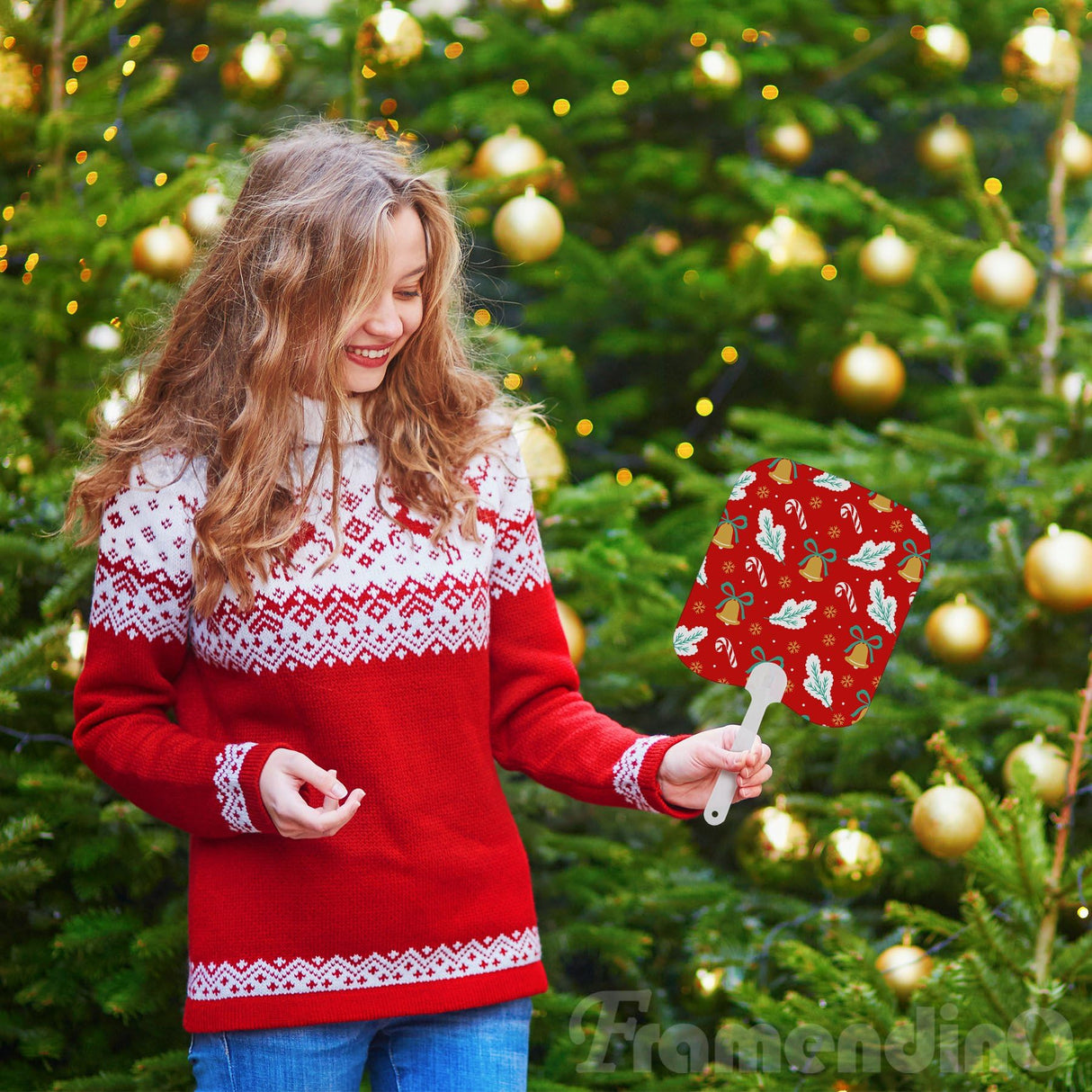 Framendino, 15 Pack Sublimation Fan Blanks Plastic Handheld Fans Double Sided for DIY Craft Rectangle Framendino