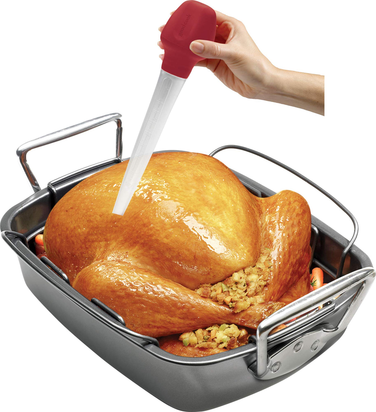 Goodcook, 11-1/2", Red 735533010027 Good Cook 11.5 in Turkey Baster GoodCook
