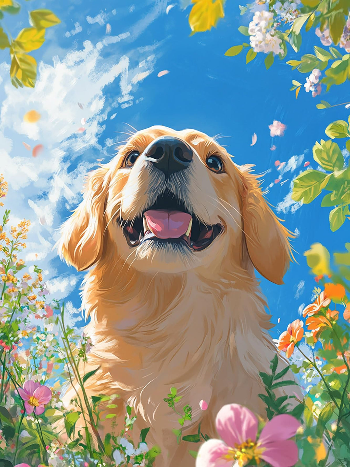 Bimkole 5D Diamond Art Kits for Adults Fish, Full Drill DIY Rhinestone Embroidery Set Paint with Diamonds Art by Number Kits Cross Stitch Home Wall Craft Decoration 12x16 Inch Bimkole