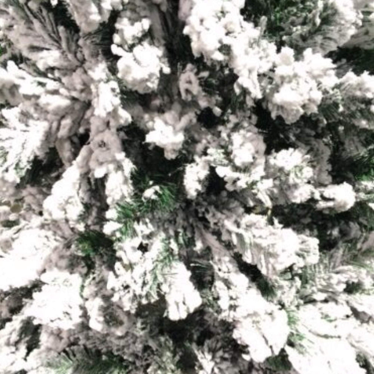 Perfect Holiday Christmas Tree, 8-Feet, Flocked Snow Perfect Holiday