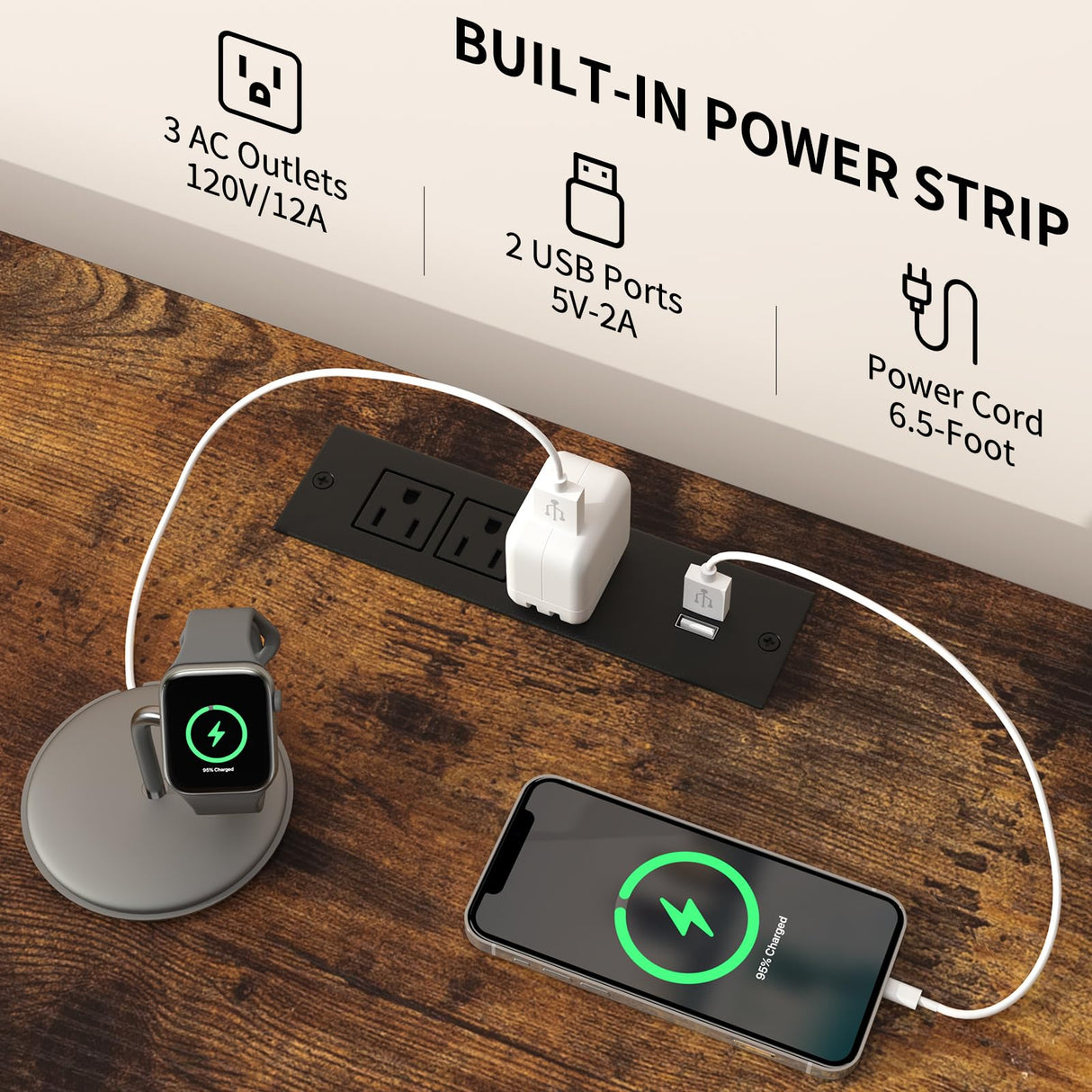 Yoobure TV Stand Dresser for Bedroom, 7 Fabric Drawers Entertainment Center, LED Dressers with Power Outlets, TV Stands for Living Room with Storage Shelf, TV Console Entertainment Stand up to 50" TV Yoobure