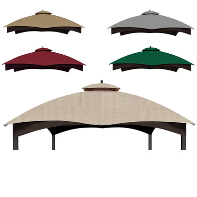 SCOCANOPY Light Beige Ripstop Replacement Top for Lowe's Allen Roth 10X12 Gazebo Model #GF-12S004B-1/ GF-12S004BTO