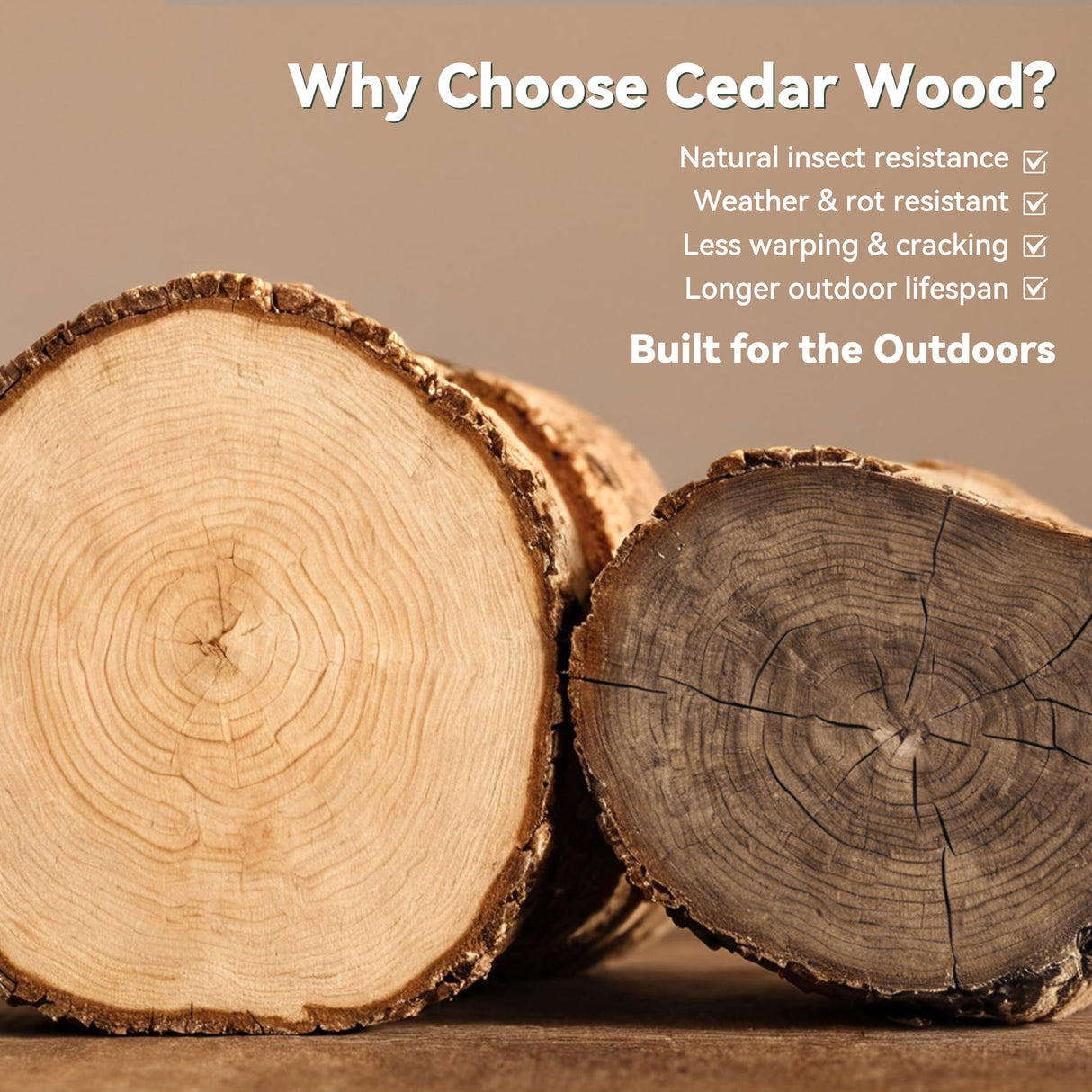 ZIENLIFE 12x14 ft Cedar Wood Gazebo with Sunlight Roof &Storage Cabinet, Hardtop Gazebo with Galvanized Steel Double Roof, Heavy Duty Pavilion for Patio Lawn and Garden ZIENLIFE